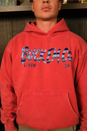 Buck Em Flag Hoodie