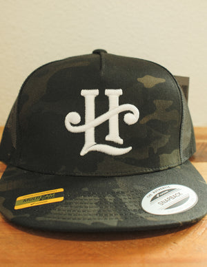 LH Camo Flat Brim Cap