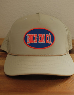 Buck Em PVC Patch Athletic Cap