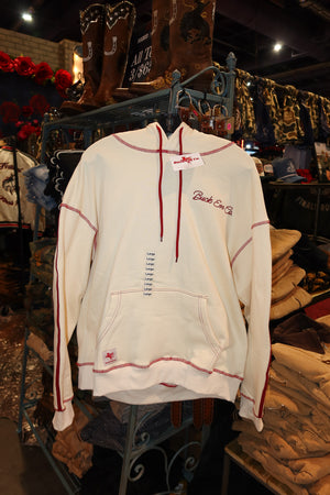 Red Seam Hoodie