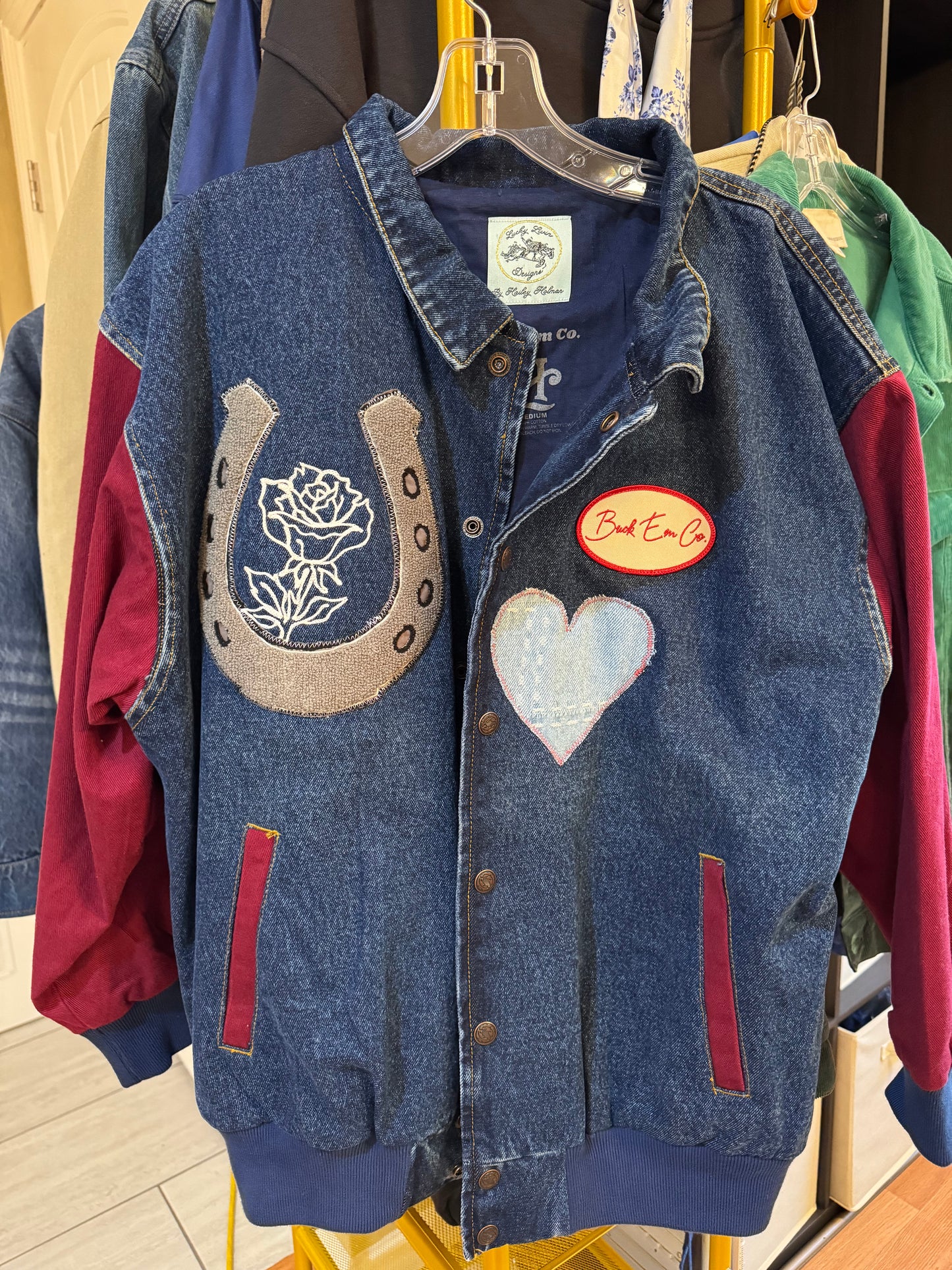 Custom Chainstitch Denim Jacket