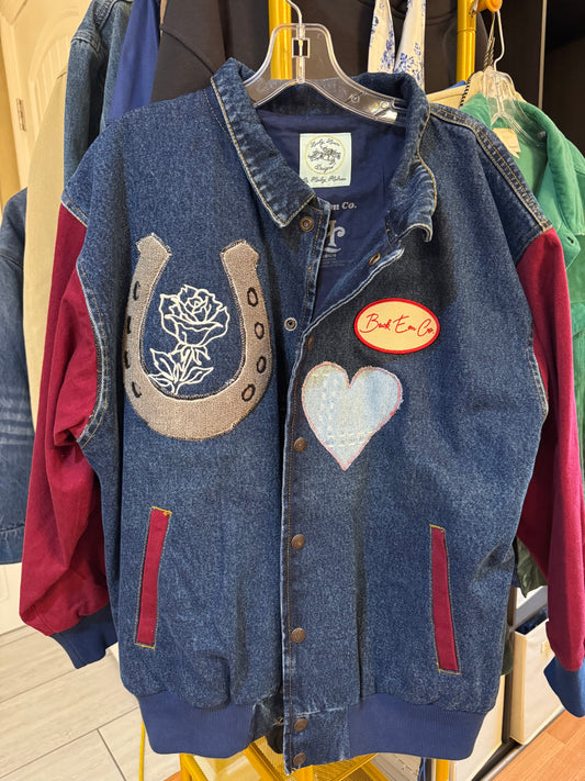 Custom Chainstitch Denim Jacket